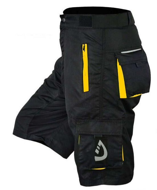 MTB Shorts Men's Cycling Off Road Team Racing Baggy Bicycle Padded Liner Shorts