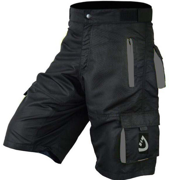 MTB Shorts Men's Cycling Off Road Team Racing Baggy Bicycle Padded Liner Shorts