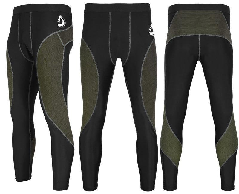 Men Compression Tight Pants Base Layer Running, Gym Training, Yoga Skin Fit Tights