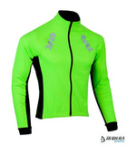 Men Cycling Jacket Long Sleeve Softshell Winter Thermal Fleece Activewear Jacket