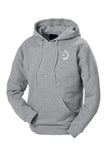 Mens Thermal Winter Pullover High Quality Fleece Hoodies Grey
