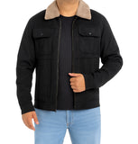Herren Lederjacke Echtes Rindsleder Premium Qualität Motorrad Mantel Mode Motorradjacke