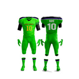 American Football Custom Uniforms 10x Sets
