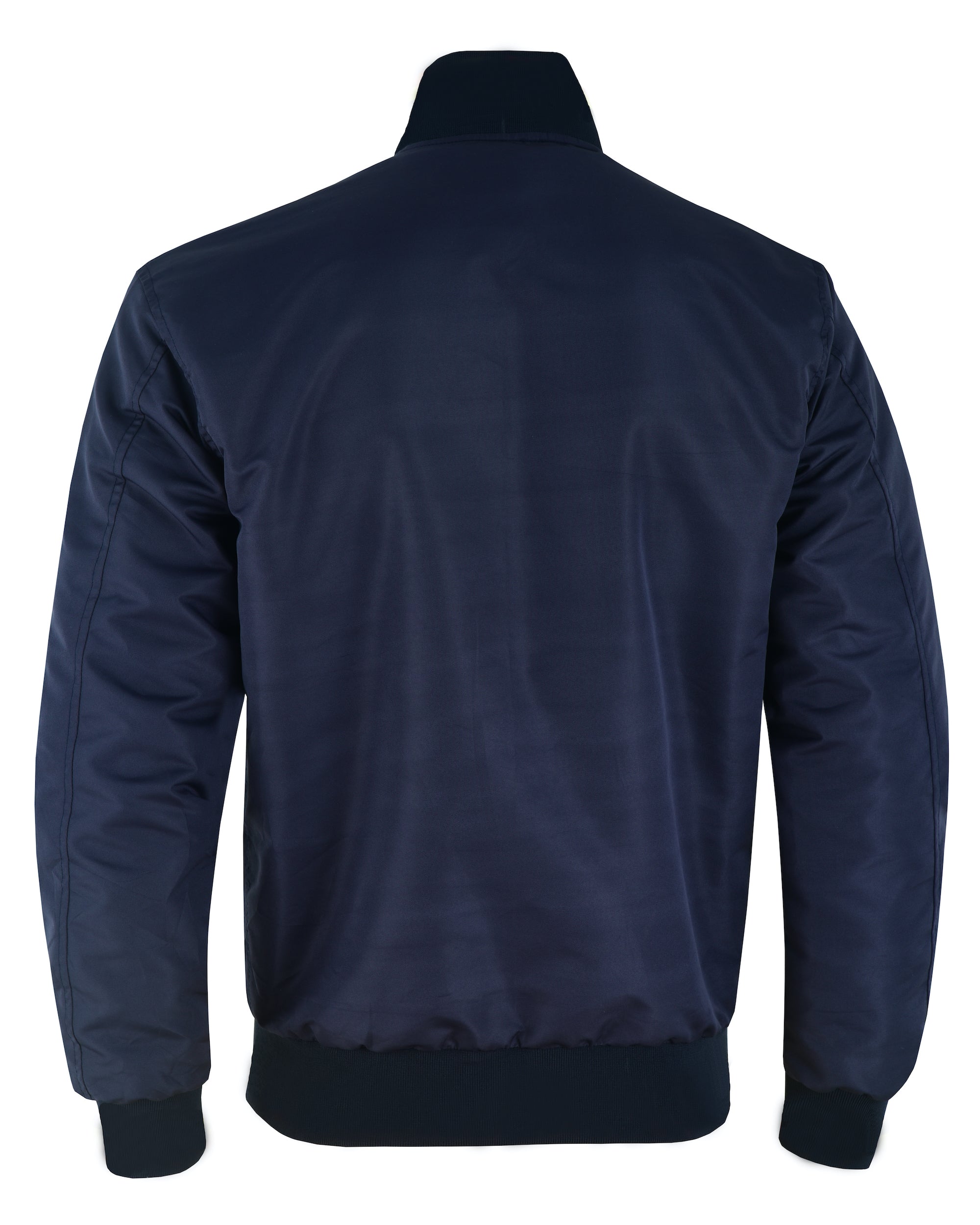 Mens Varsity Jacket Casual Mid Season Stylish Letterman Bomber Jacket Navy Blue