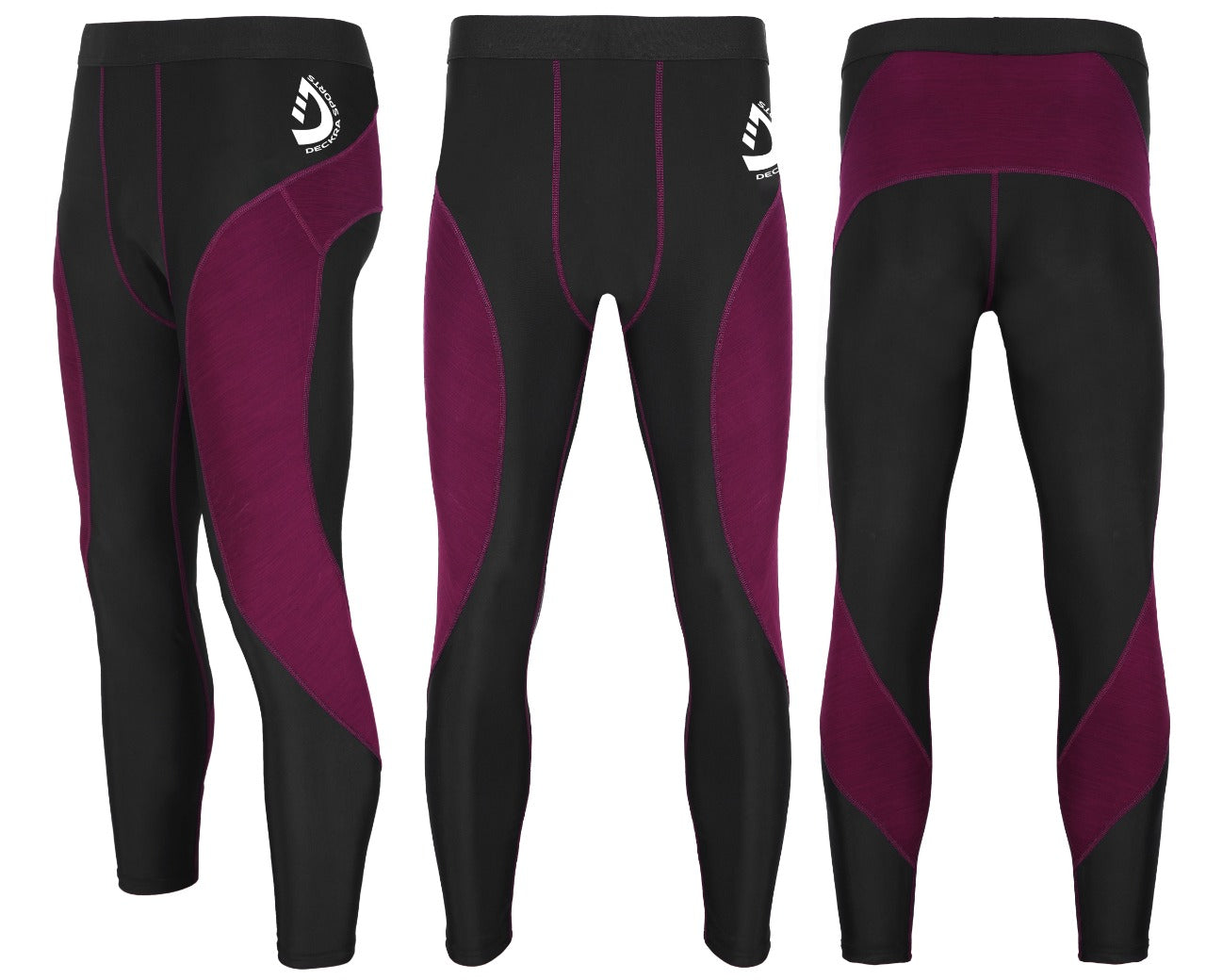 Men Compression Tight Pants Base Layer Running, Gym Training, Yoga Ski –  Deckra Sports