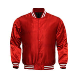 Kids Satin Jacket All Red