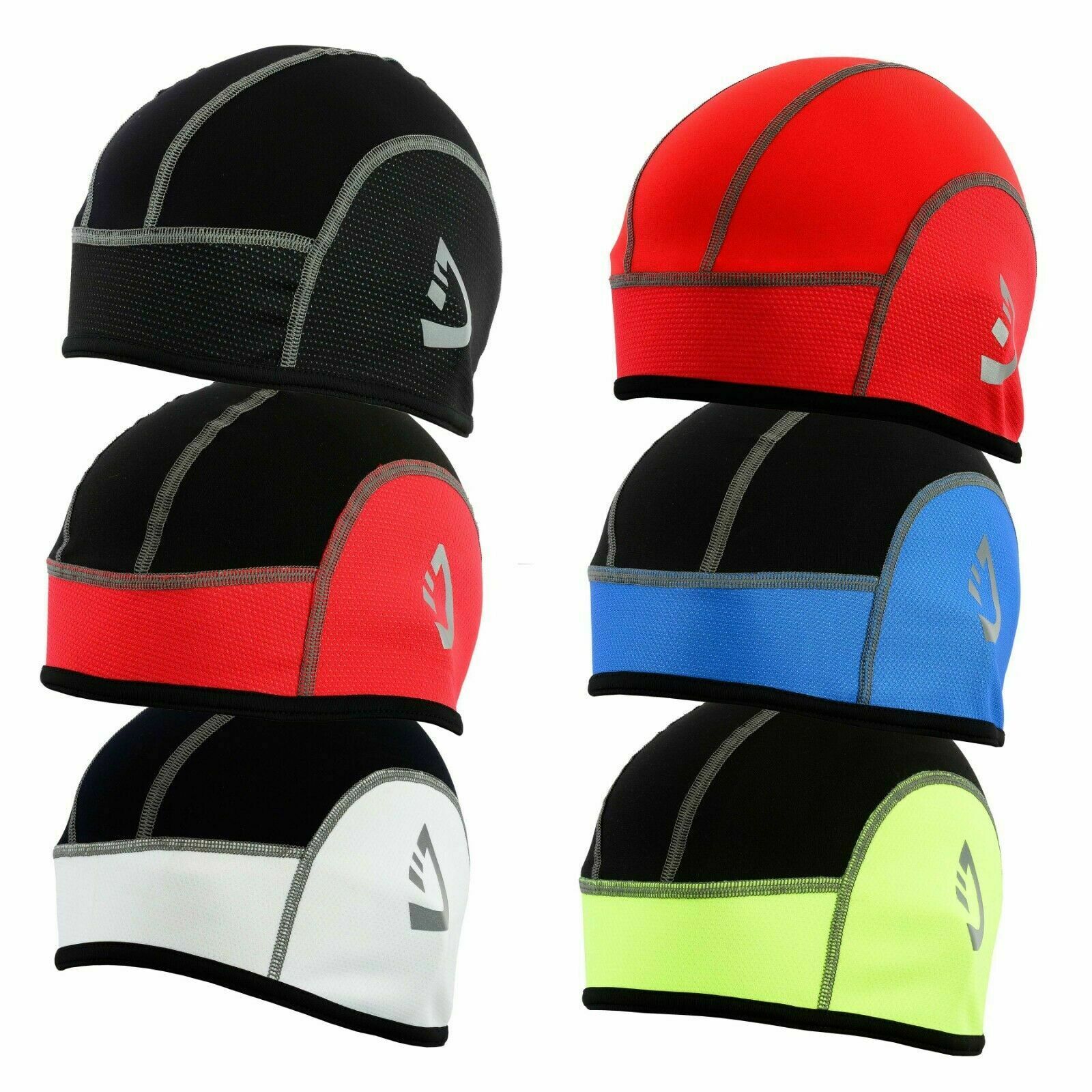 bike wear helmet cap Deckra Cycling Cap Thermal Cold Wear Under Helmet Windstopper Bike Sku – Deckra Sports